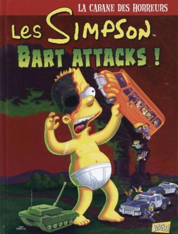 Couverture de l'album Les Simpson - La Cabane des horreurs - 7. Bart attacks !