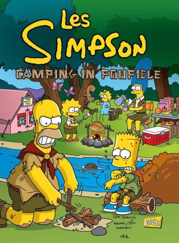Couverture de l'album Les Simpson (Jungle) - 1. Camping in foufièle ( en Picard )
