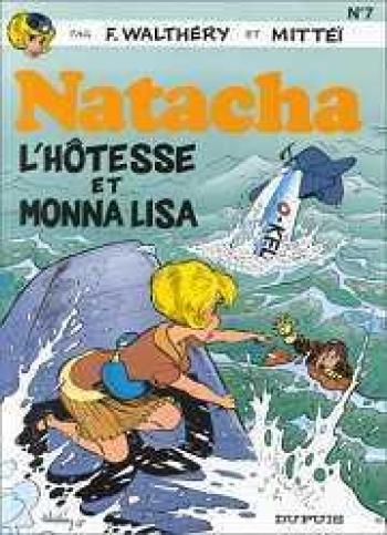 Couverture de l'album Natacha - 7. L'hôtesse et Monna Lisa
