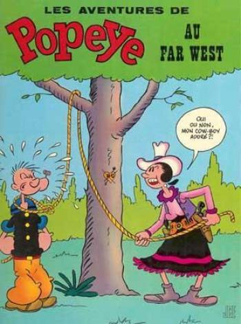 Couverture de l'album Les Aventures de Popeye - 14. Popeye au Far West