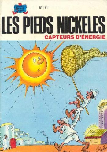 Couverture de l'album Les Pieds Nickelés (3e série - 1946-1988) - 111. Les Pieds Nickelés capteurs d'énergie