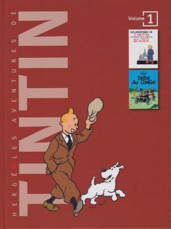 Couverture de l'album Les Aventures de Tintin (Mini-intégrales en coffret) - 1. Volume 1