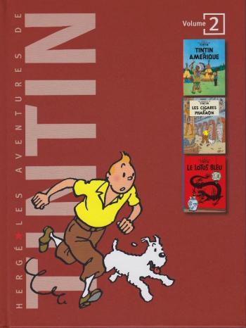 Couverture de l'album Les Aventures de Tintin (Mini-intégrales en coffret) - 2. Volume 2