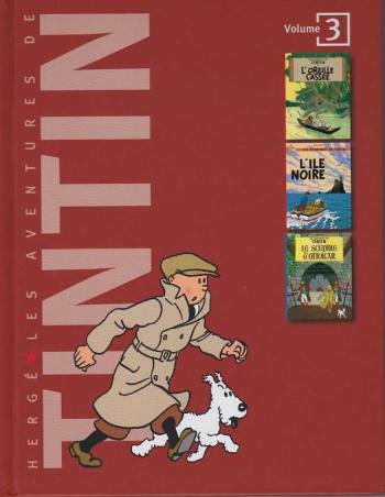 Couverture de l'album Les Aventures de Tintin (Mini-intégrales en coffret) - 3. Volume 3