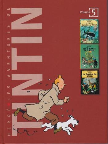Couverture de l'album Les Aventures de Tintin (Mini-intégrales en coffret) - 5. Volume 5