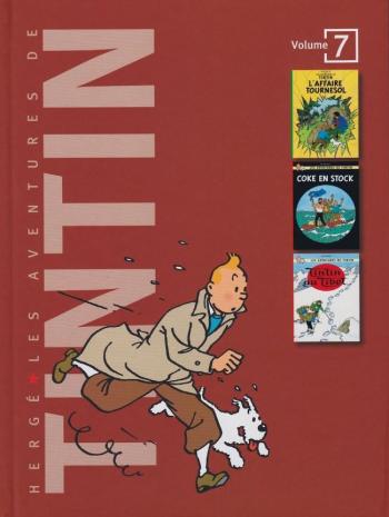 Couverture de l'album Les Aventures de Tintin (Mini-intégrales en coffret) - 7. Volume 7
