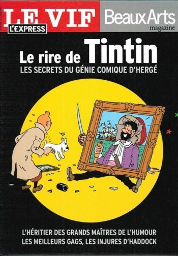 Couverture de l'album Tintin (Divers et HS) - HS. Le Rire de Tintin - Les Secrets du génie comique d'Hergé