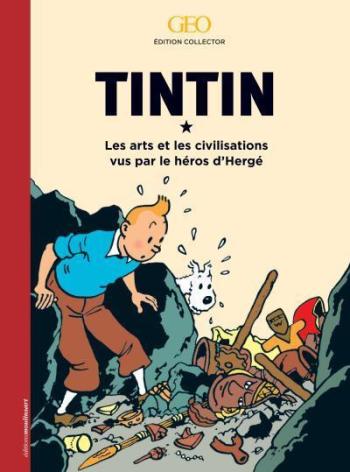 Couverture de l'album Tintin (Divers et HS) - HS. Les arts et les civilisations vus par le héros d'hergé