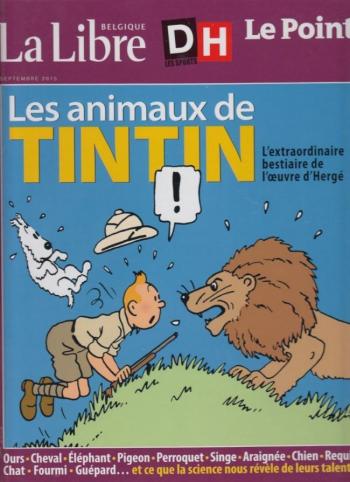 Couverture de l'album Tintin (Divers et HS) - HS. Les animaux de Tintin