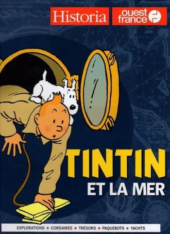 Couverture de l'album Tintin (Divers et HS) - HS. Tintin et la Mer - Ouest France