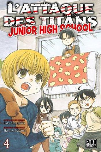 Couverture de l'album L'Attaque des Titans - Junior High School - 4. Junior High School - Tome 4