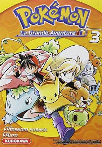 Couverture de l'album Pokémon - La Grande Aventure (Kurokawa) - 3. Tome 3