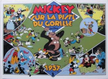 Couverture de l'album L'Âge d'or de Mickey Mouse (Hachette) - 6. Sur la piste du gorille