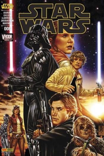 Couverture de l'album Star Wars (Panini Comics V1) - 8. Vador - Abattu (2/2)