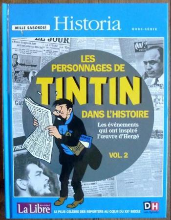 Couverture de l'album Tintin (Divers et HS) - HS. Les Personnages de Tintin dans l'Histoire (vol. 2)