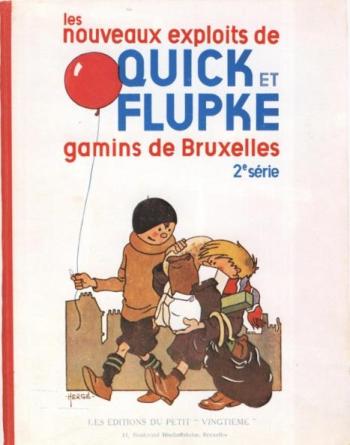 Couverture de l'album Quick et Flupke - Gamins de Bruxelles - 2. Gamins de Bruxelles - 2e série