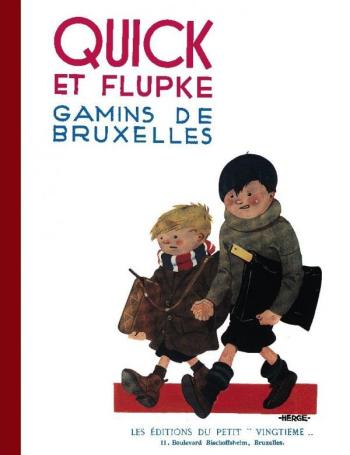 Couverture de l'album Quick et Flupke - Gamins de Bruxelles - 1. Gamins de Bruxelles
