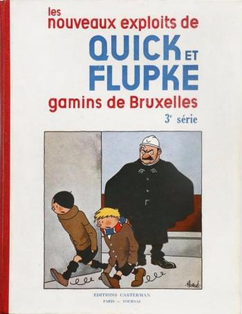 Couverture de l'album Quick et Flupke - Gamins de Bruxelles - 3. Gamins de Bruxelles - 3e série