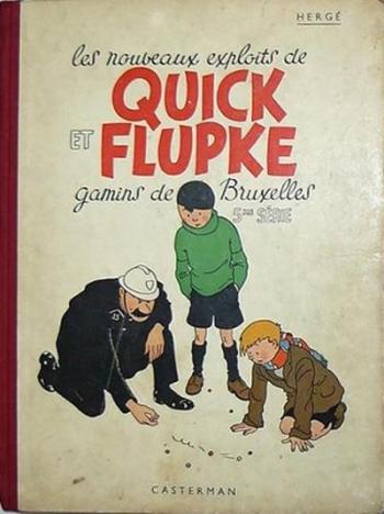 Couverture de l'album Quick et Flupke - Gamins de Bruxelles - 5. Gamins de Bruxelles - 5e série