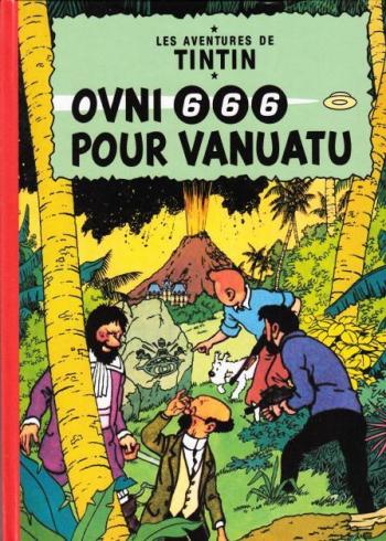 Couverture de l'album Tintin (Pastiches, parodies et pirates) - HS. OVNI 666 pour Vanuatu