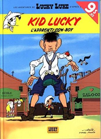 Couverture de l'album Kid Lucky - 1. L'apprenti cow-boy : Opération L'été BD 2016
