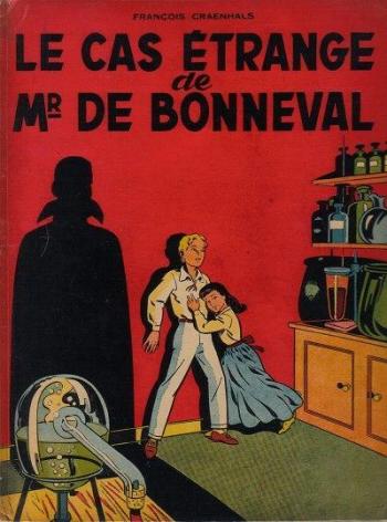 Couverture de l'album Les Nouvelles Aventures de Rémy et Ghislaine - 1. Le Cas étrange de Mr de Bonneval