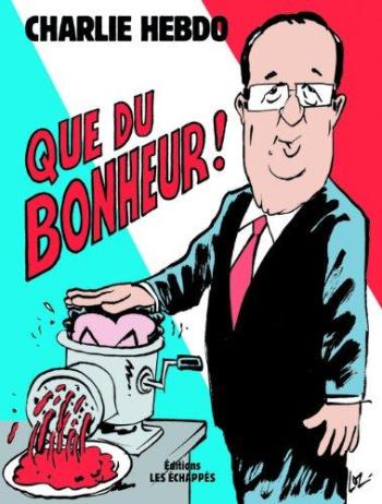 Couverture de l'album Charlie Hebdo - Une année de dessins - 2012. Que du bonheur !