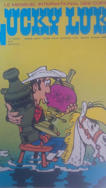 Couverture de l'album Recueil du journal Lucky Luke - 6. Août 1974