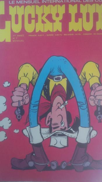 Couverture de l'album Recueil du journal Lucky Luke - 7. Septembre 1974