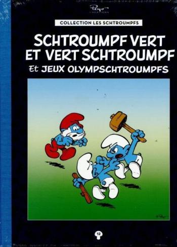 Couverture de l'album Les Schtroumpfs (Collection Hachette) - 12. Schtroumpf vert et vert Schtroumpf