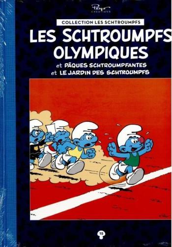 Couverture de l'album Les Schtroumpfs (Collection Hachette) - 15. Les Schtroumpfs Olympiques