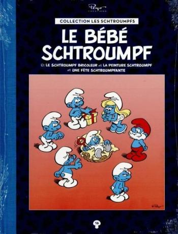 Couverture de l'album Les Schtroumpfs (Collection Hachette) - 16. Le Bébé Schtroumpf