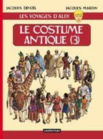 Couverture de l'album Les Voyages d'Alix - 10. Le Costume antique (3)