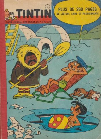 Couverture de l'album Recueil - Le journal de Tintin (Edition BE) - 9. Recueil 9