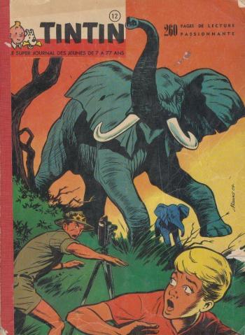 Couverture de l'album Recueil - Le journal de Tintin (Edition BE) - 12. Recueil 12