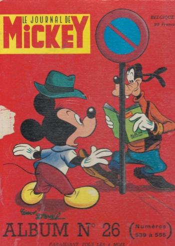 Couverture de l'album Le Journal de Mickey (Recueil) - 26. Recueil 26 - Le Journal de Mickey