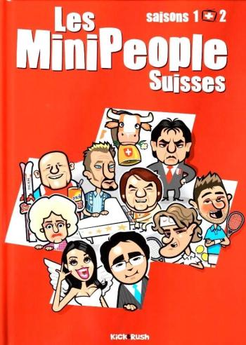 Couverture de l'album Les MiniPeople Suisses - 1. Saison 1 et 2