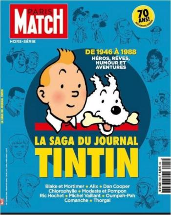 Couverture de l'album La Saga du journal Tintin (One-shot)