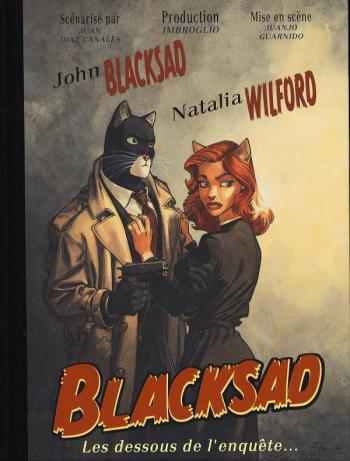Couverture de l'album Blacksad - HS. Les Dessous de l'enquête...