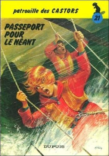 Couverture de l'album La Patrouille des Castors - 21. Passeport pour le néant