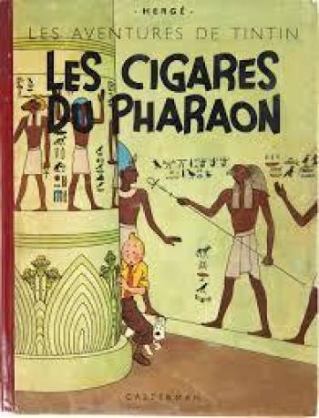 Couverture de l'album Les Aventures de Tintin - 4. Les Cigares du Pharaon