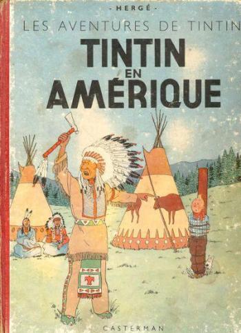 Couverture de l'album Les Aventures de Tintin - 3. Tintin en Amérique