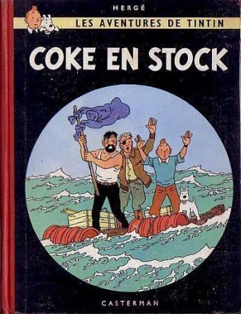 Couverture de l'album Les Aventures de Tintin - 19. Coke en Stock