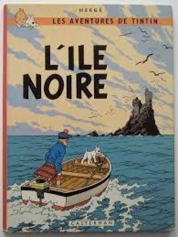 Couverture de l'album Les Aventures de Tintin - 7. L'Île noire
