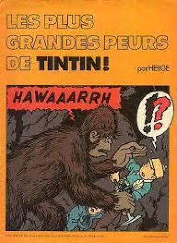Couverture de l'album Tintin (Divers et HS) - HS. Les plus grandes Peurs