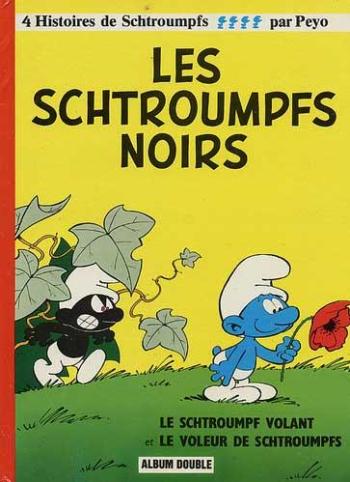 Couverture de l'album Les Schtroumpfs (France Loisirs) - 1. Les Schtroumpfs noirs