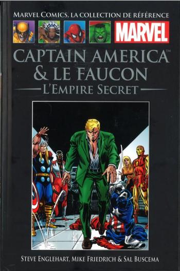 Couverture de l'album Marvel Comics - La Collection de référence (Début de frise) - 28. Captain America & le Faucon - L'Empire secret