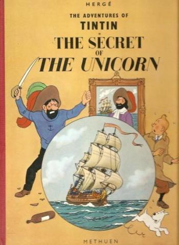 Couverture de l'album Tintin (En langues régionales et étrangères) - 11. The Secret of the Unicorn (anglais)