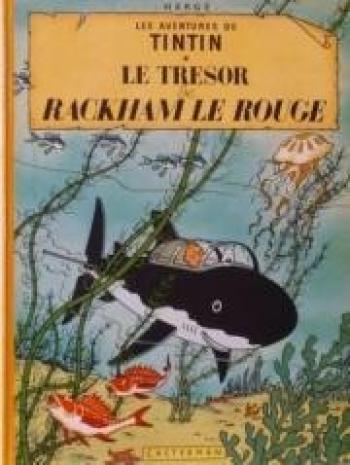 Couverture de l'album Les Aventures de Tintin - 12. Le Trésor de Rackham le Rouge