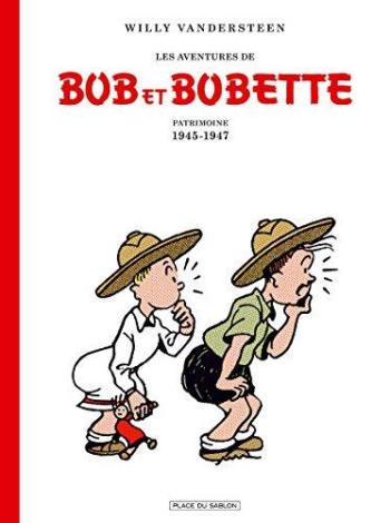 Couverture de l'album Bob et Bobette - HS. Patrimoine 1945-1947 : L'Ile d'Amphoria ; Le Rayon magique ; Le singe volant